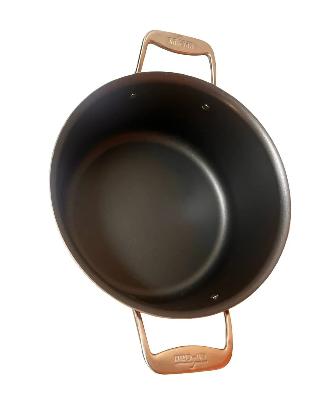 HTF All Clad D5 8Qt Stainless NON-STICK Pot Lid 5-Ply Made USA Soup Stew Braise
